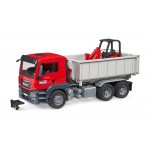 Camion MAN TGS cu container Abroll si cu incarcator Schaffer Bruder 03767