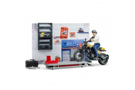 Set atelier de service motociclete Ducati BRUDER 62102