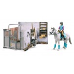 Set boxa pentru cai cu accesorii, BRUDER 62506 Set boxa pentru cai cu accesorii, BRUDER 62506