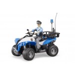 ATV de politie cu figurina, Bruder 63010