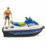 Jet ski cu sofer, BRUDER 63151 Jet ski cu sofer, BRUDER 63151