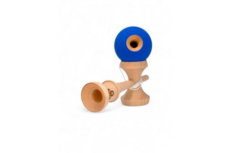 Kendama KBR Solid rubber grip Blue, ken KBR big cups, Balance Hole