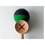 Kendama Sweets CONSOLE X-BALL (BLACK) Lab V38, Turbo Shape Anti-Skid 2.0