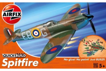 Macheta avion Spitfire - QUICK BUILD Airfix
