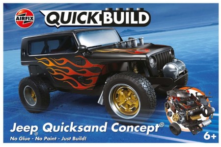 Macheta QUICKBUILD Jeep 'Quicksand' Concept J6038 Airfix