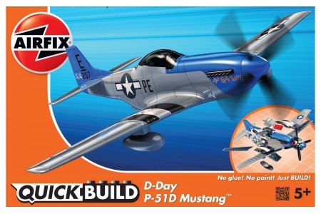 QUICKBUILD D-Day P-51D Mustang