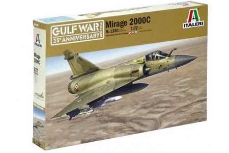 1/72 Macheta Italeri MIRAGE 2000C - GULF WAR 25th ANNIVERSARY