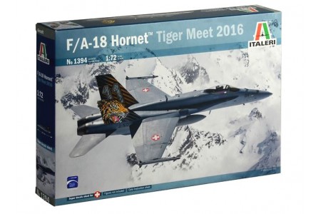 1/72 Macheta avion F/A-18 Hornet Tiger Meet 2016, Italeri 1394