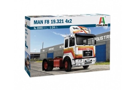 Macheta camion Man F8 19.321 2 Achs, Italeri 1/24