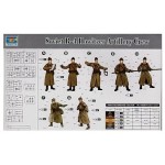 Macheta soldati WWII Soviet B-4 Howitzer Artillery Crew 1:35