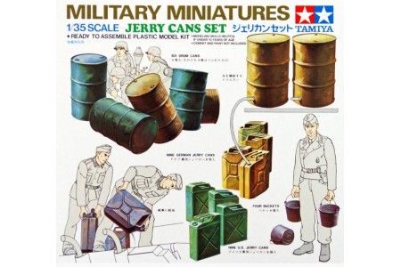 Diorama-Set US/Dt.Jerry Can Set 1:35 Tamiya