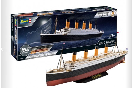 Macheta nava RMS Titanic 1/600, Revell 05498, easy-click system