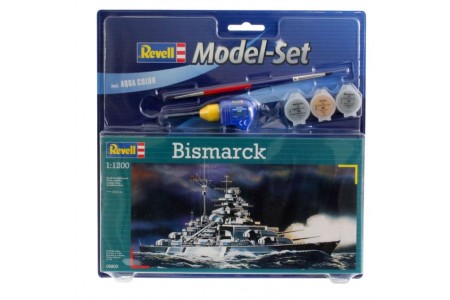 Macheta nava Bismarck 1/1200, Revell 65802