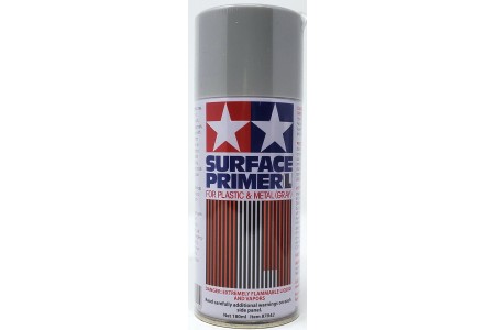 180ml Primer Tamiya pentru Plastic & Metal (Gri)