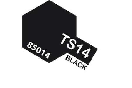 Tamiya TS-14 Black Gloss - Vopsea pentru plastic