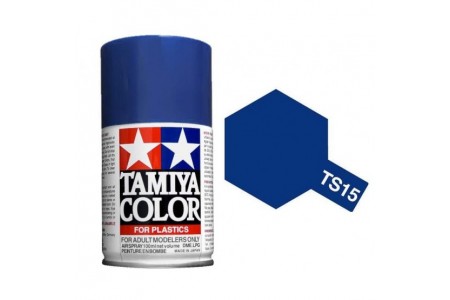 Tamiya TS-15 Blue spray - Vopsea pentru plastic