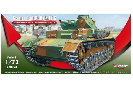 Macheta tanc Pz.Kpfw. IV C, Mirage 1:72