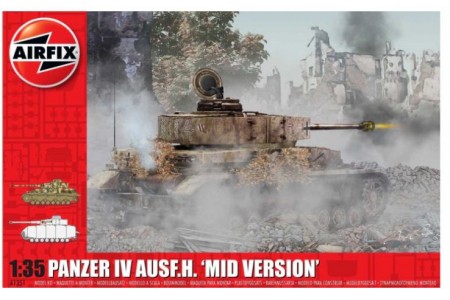 Macheta plastic tanc Panzer IV Ausf.H. "Mid Version" 1:35, Airfix A1351