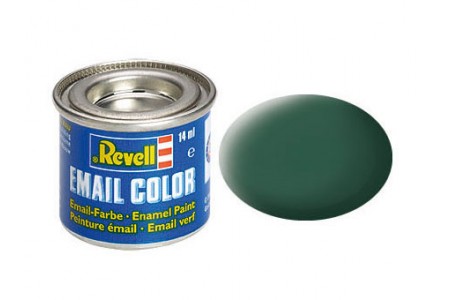 32139 Dark green mat, 14ml - Vopsea email Revell 14 ml