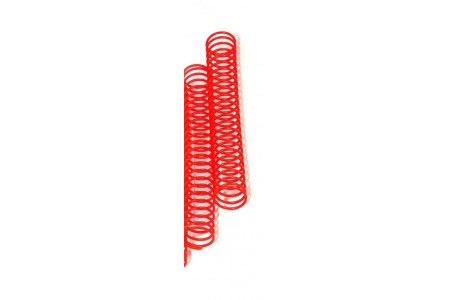 6743 - SHOCK SPRING 14.4x117x1.2mm 25 COILS (RED/2pcs)