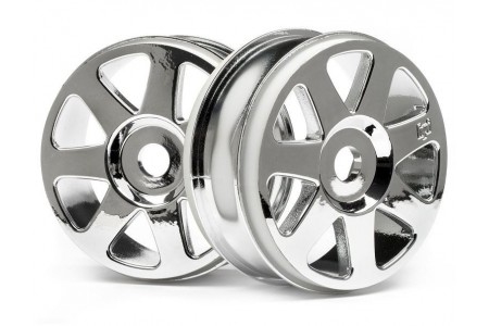 Set jante HPI 1/8, 103679 - V7 WHEEL CHROME (42x83mm/2pcs)