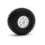 Set jante HPI MK.8 V2 SC (alb/4.5mm offset/2buc) 106193