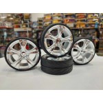 Big Wheel Set 1:10, Set roti on road 1/10 Carson 50090064 