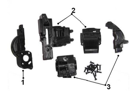 Carcasa diferential fata-spate
