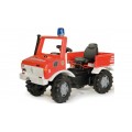 Masina de pompieri Rolly Toys Unimog cu cutie de viteza, fra...