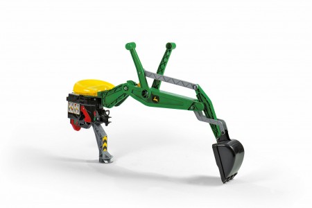 Cupa spate, Backhoe Loader JD pentru tractor cu pedale - Rolly Toys cod 409358 Cupa spate, Backhoe Loader JD pentru tractor cu pedale - Rolly Toys cod 409358