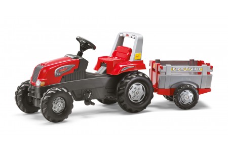 Tractor cu pedale Rolly Junior copii 3-8 ani cod 800261 Rolly Toys. Tractor cu pedale Rolly Junior copii 3-8 ani cod 800261 Rolly Toys.