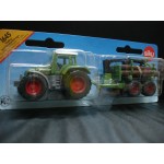 Tractor cu remorca forestiera, Siku 14,7 cm