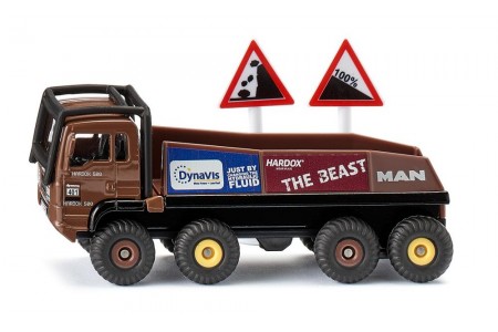 Camion HS Schoch 8X8 MAN Trial, SIKU metal 1/87