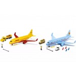 Avion comercial DHL cu accesorii SIKUWORLD 1702