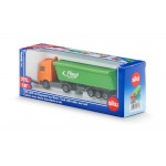 Camion Mercedes cu remorca Fliegl metalic 1:87 SIKU