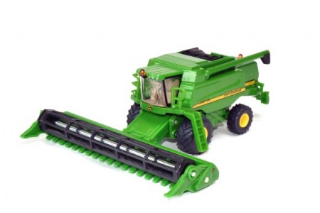 Combina John Deere 9680i, 1:87 Siku metal