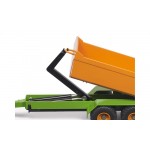 Tractor Fendt  cu remorca 1:50 Siku jucarii metalice