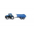 Tractor New Holland cu remorca Krampe HP20, Siku 1:50