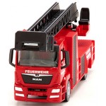 Masina de pompieri MAN cu scara,1:50 Siku metal