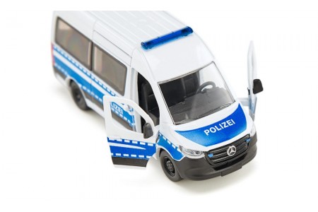 Masinuta de Politie Mercedes-Benz Sprinter SIKU metal 1:50