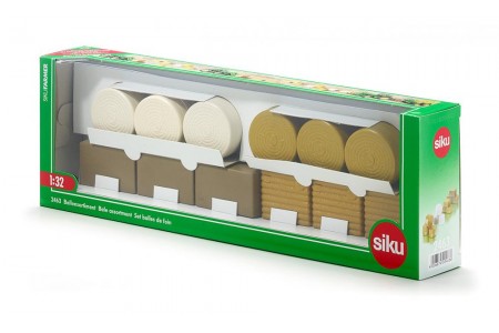 Baloti 12 buc de diferite modele 1:32 Siku