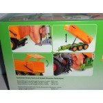 Remorca basculanta Joskin cu trei osii, scara 1:32 Siku