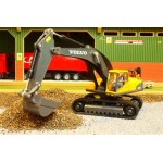 Excavator Volvo metalic, scara 1:50 SIKU
