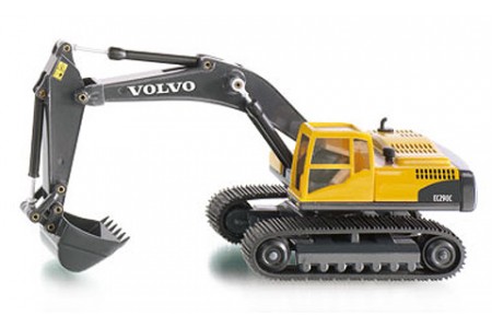 Excavator Volvo metalic, scara 1:50 SIKU