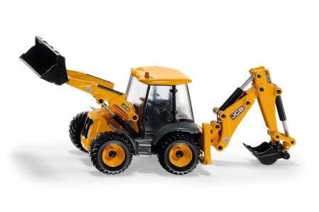 Buldoexcavator JCB 4CX, Siku metal1:50 Buldoexcavator JCB 4CX, Siku metal1:50