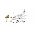 Avion Comercial AIRLINES cu accesorii, SIKUWORLD 5412