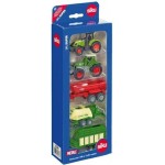 Set tractoras Claas, cu remorca Siku