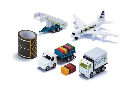 Set Aeroport cu accesorii, Siku