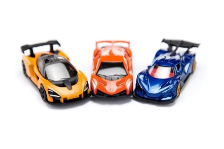 Supercars, set masinute licentate 6328 Siku metal